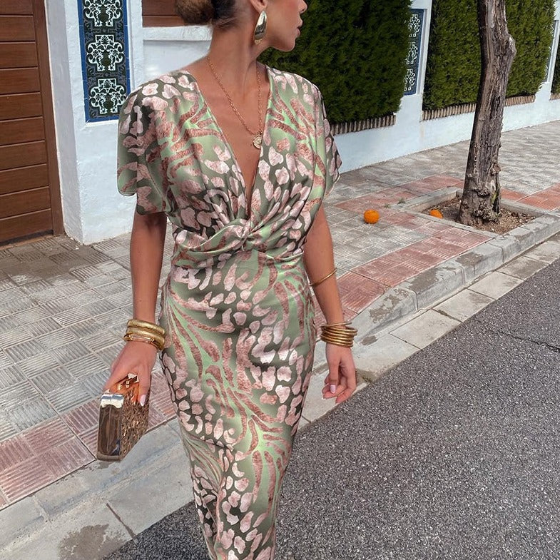 MAXINE | ELEGANT SILK DRESS