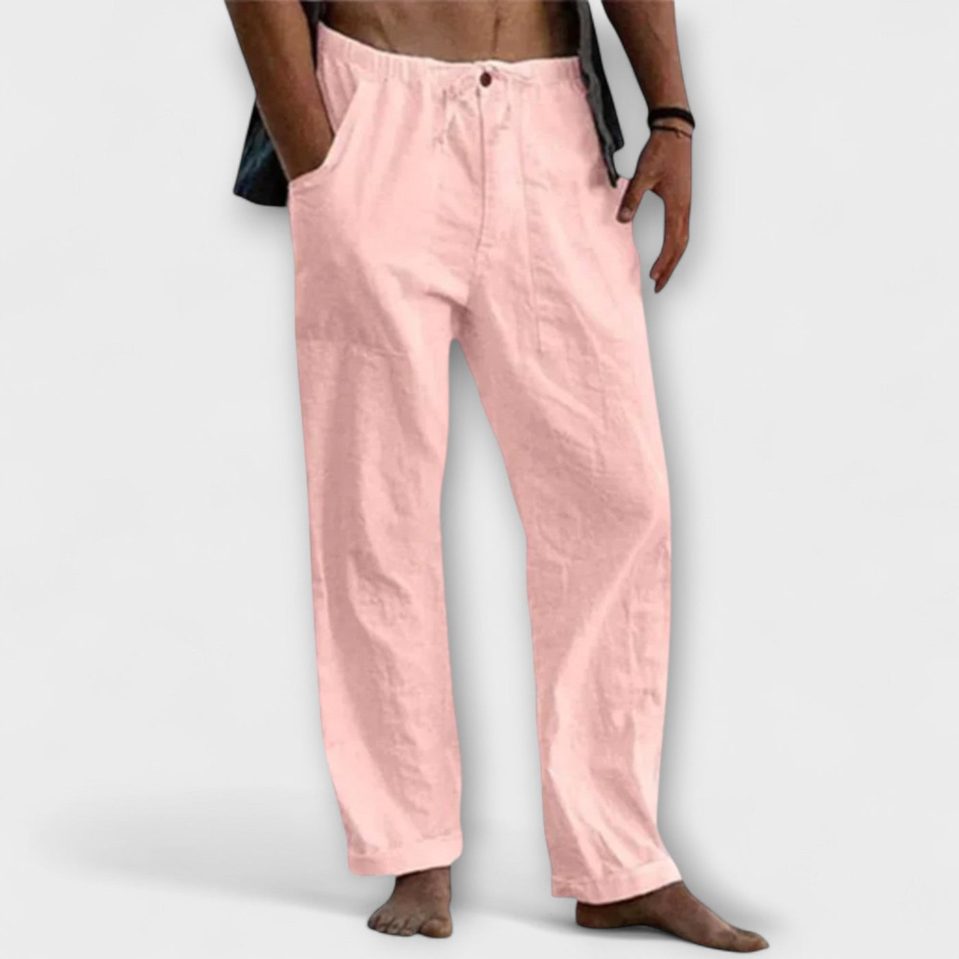 Luca | Effortless Linen Summer Trousers