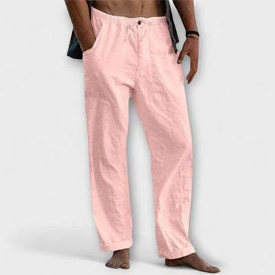 Luca | Effortless Linen Summer Trousers