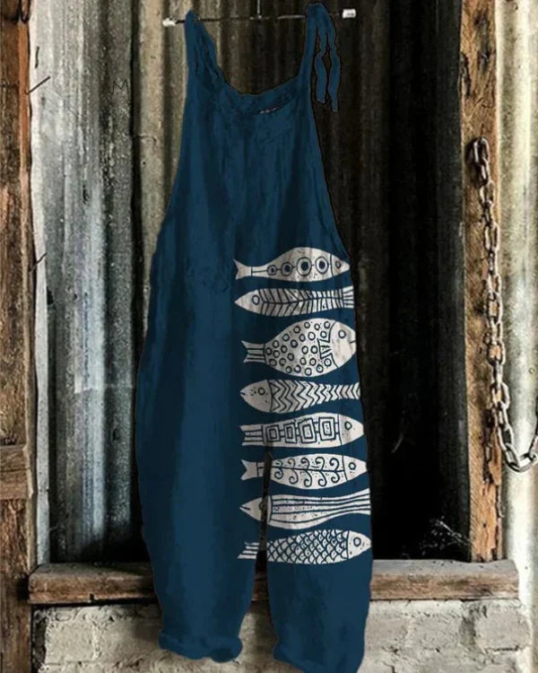 Marini™ | Japanese Style Fish Jumpsuit