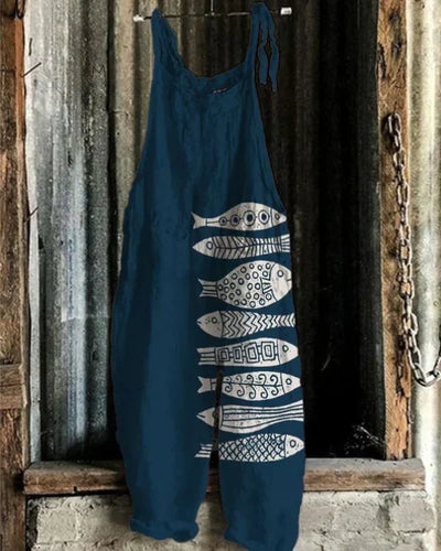 Marini™ | Japanese Style Fish Jumpsuit