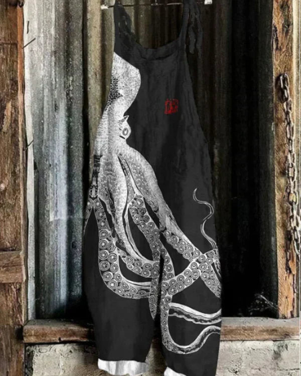 Marini™ | Wide Octopus Print Jumpsuit
