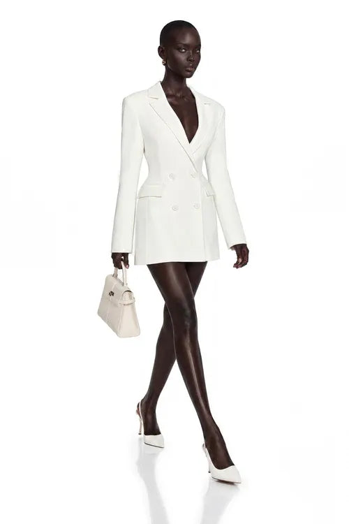 Women's Elegant Formal Mini Cocktail Dress with V-Neck