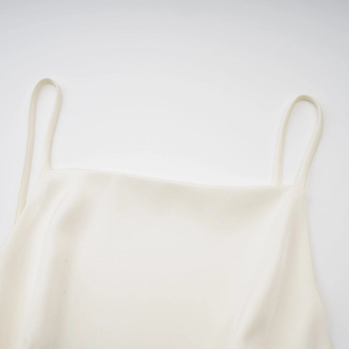 Women's Elegant Ruffle Mini Cocktail Dress with Open Back