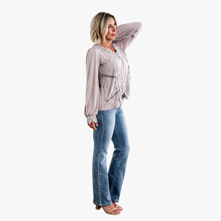 Women's High Waisted Bootcut Jeans with Stretch