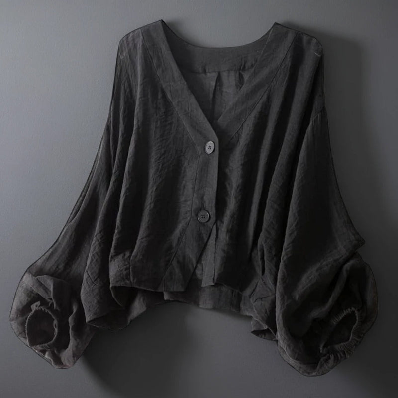 REINA | CASUAL LINEN BLOUSE