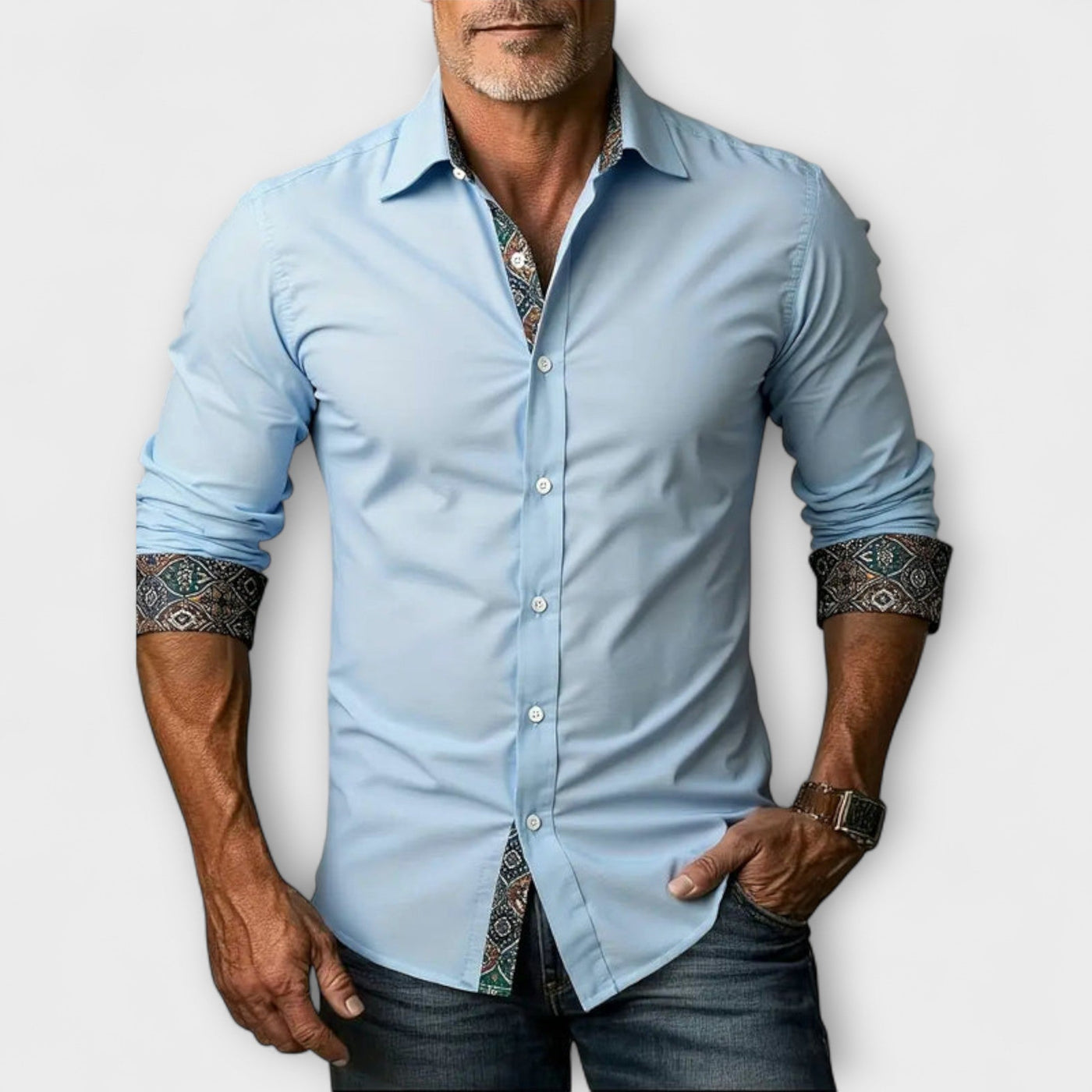 Luca | Elegant Long Sleeve Shirt