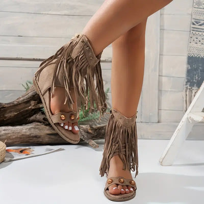 Sedona Fringe Sandals