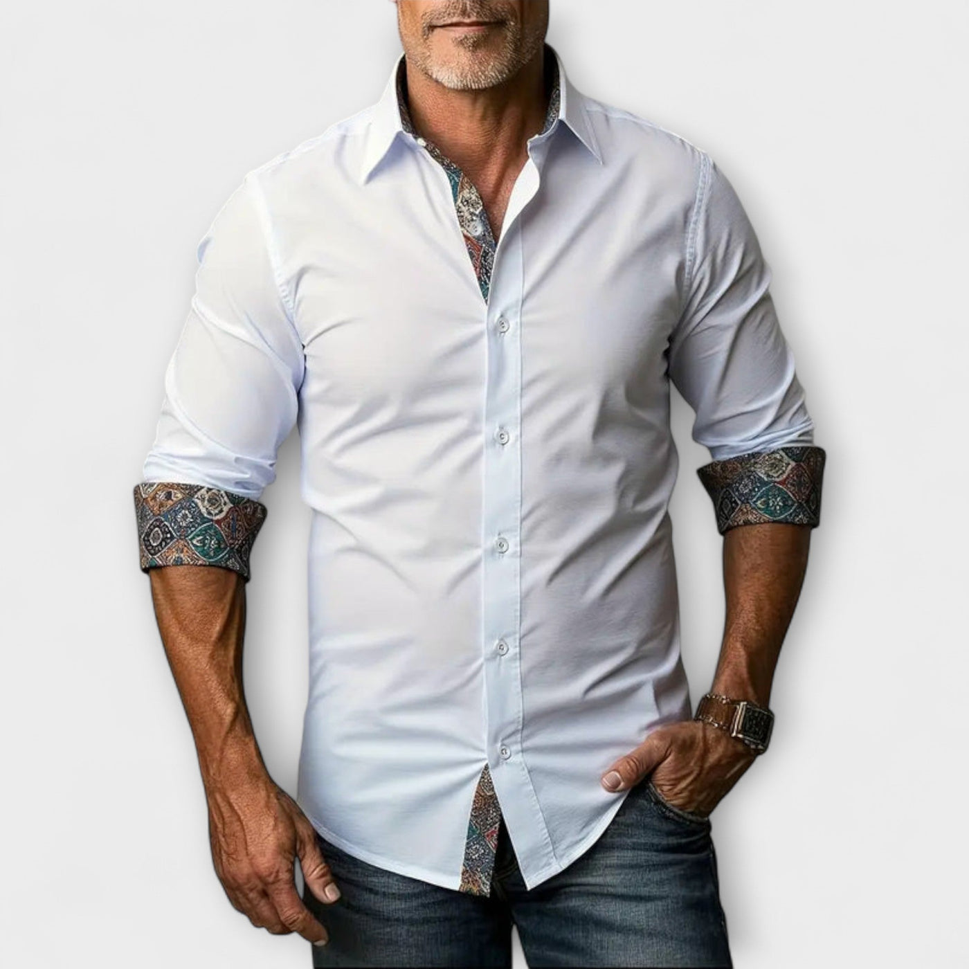 Luca | Elegant Long Sleeve Shirt