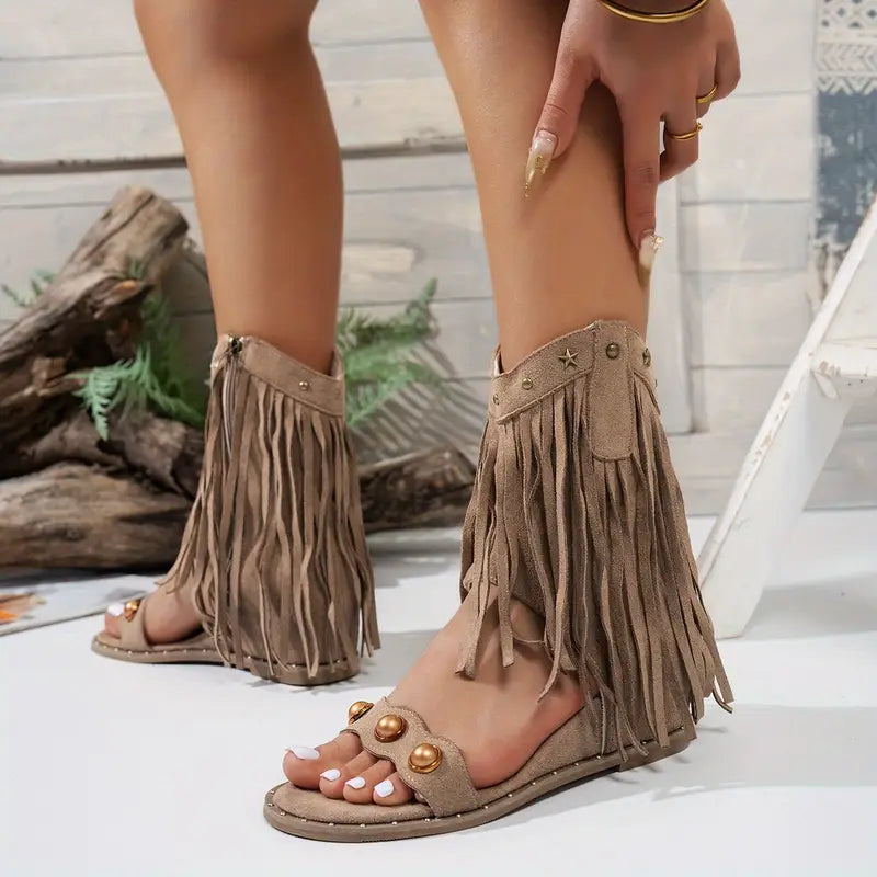 Sedona Fringe Sandals