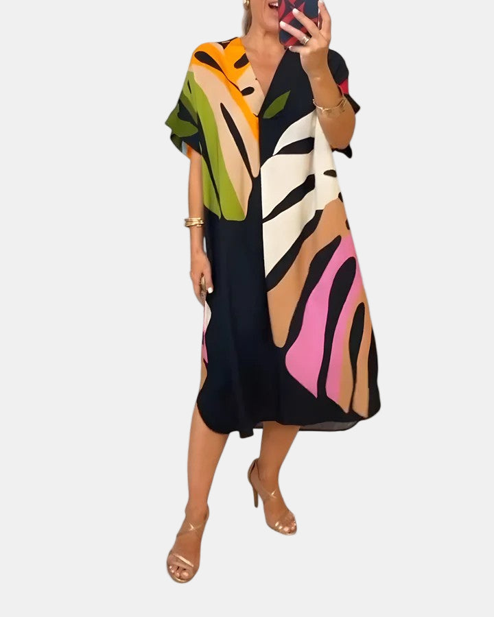 Caroline | Comfortable Colored Dress