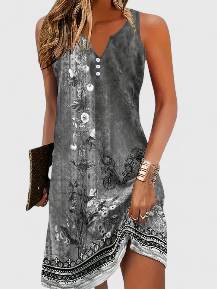 Gela | Stylish Sleeveless Mini Dress