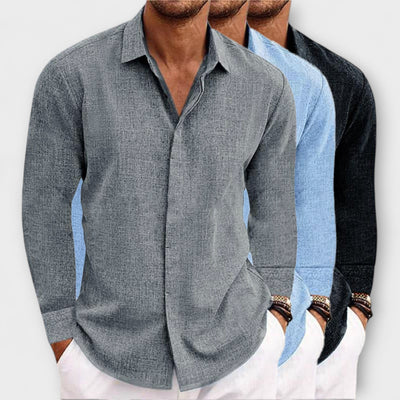 **Jasper | Versatile Long Sleeve Comfort Shirt**