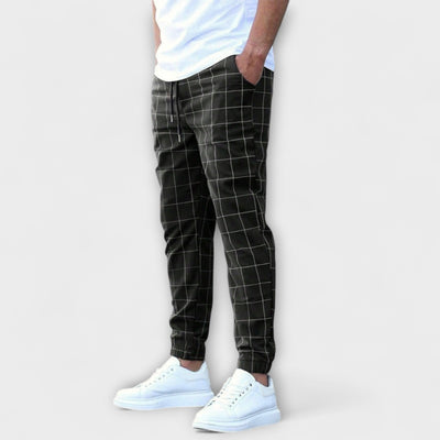 Milo | Stylish Checked Jogger Pants