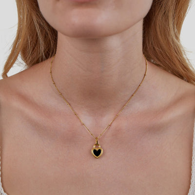'Reversible Heart' Necklace