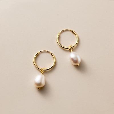 SERENITY | ELEGANT PEARL EARRINGS