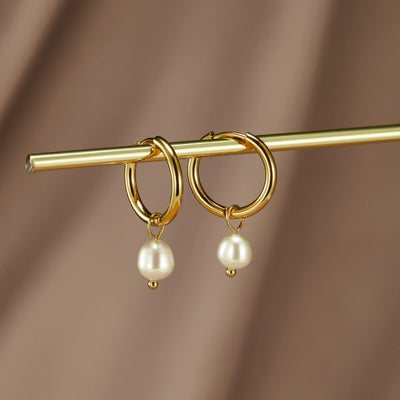 SERENITY | ELEGANT PEARL EARRINGS