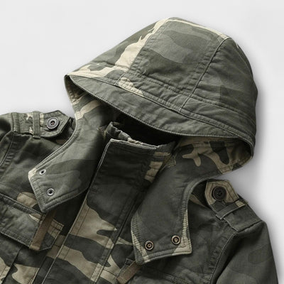 Ryder | Versatile Camo Hooded Jacket