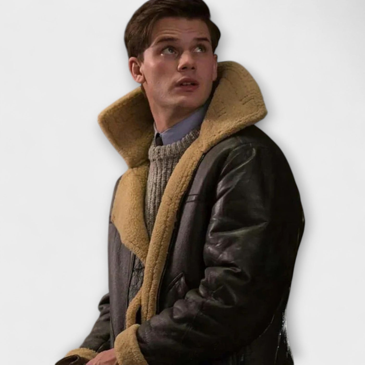 **Luca | Timeless Leather Jacket**