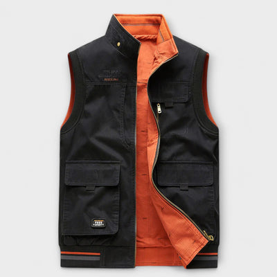 **Sebastian | Elegant Utility Gilet**
