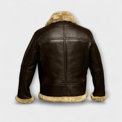 **Luca | Timeless Leather Jacket**