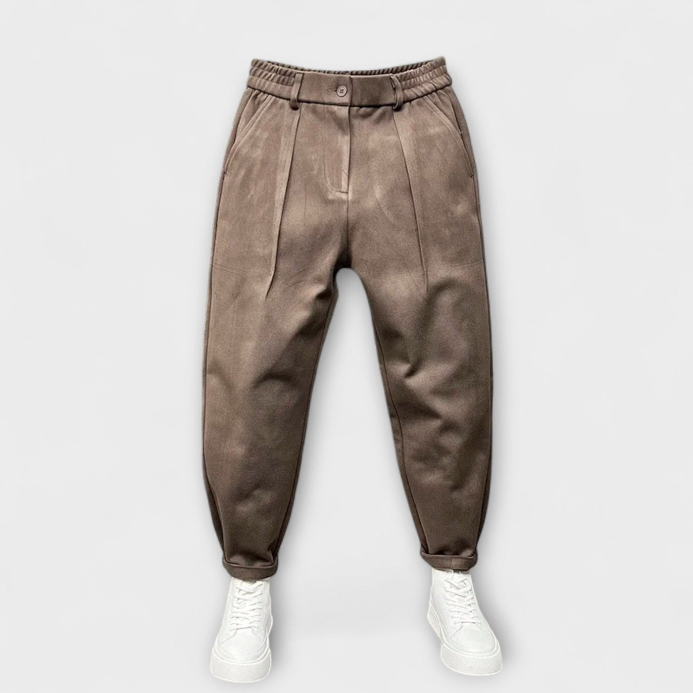 Luca | Sophisticated Mélange Trousers
