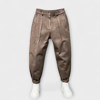 Luca | Sophisticated Mélange Trousers
