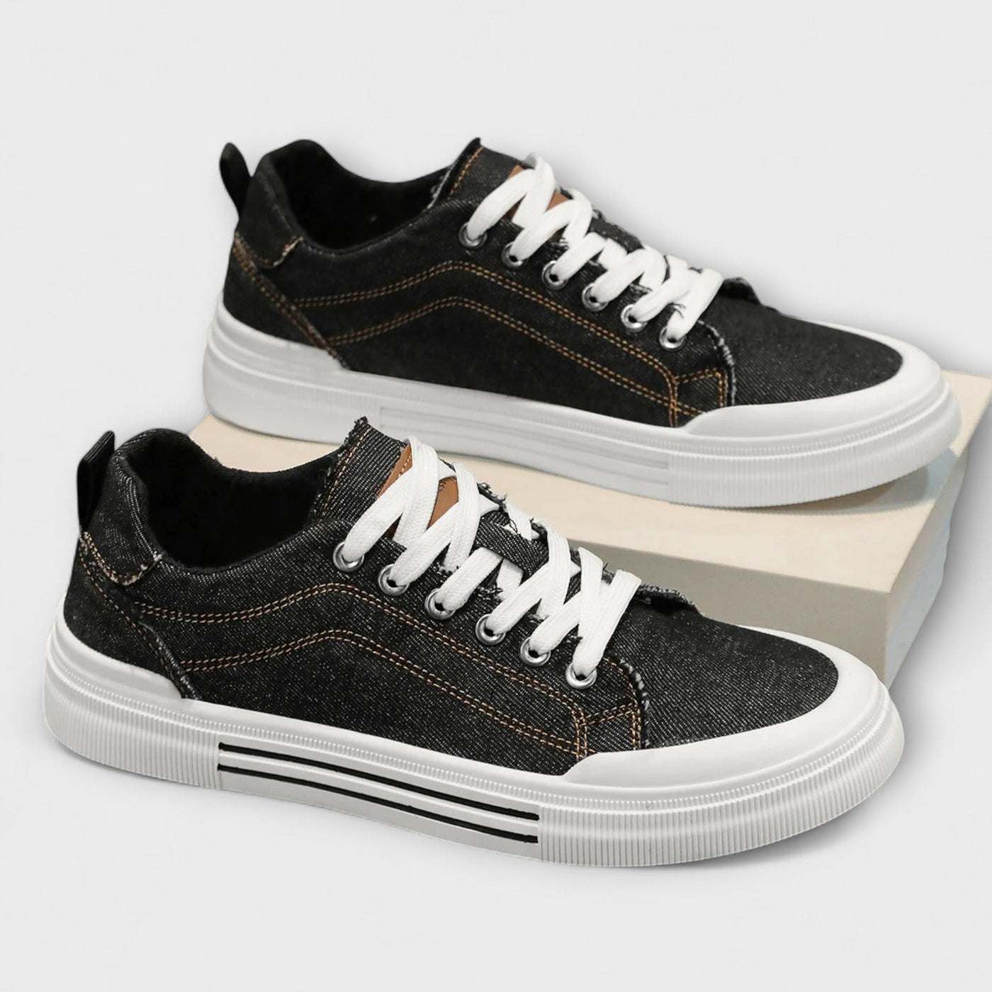 MASON | Vintage-Inspired Denim Sneakers