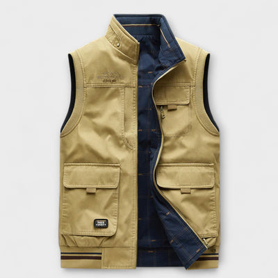 **Sebastian | Elegant Utility Gilet**