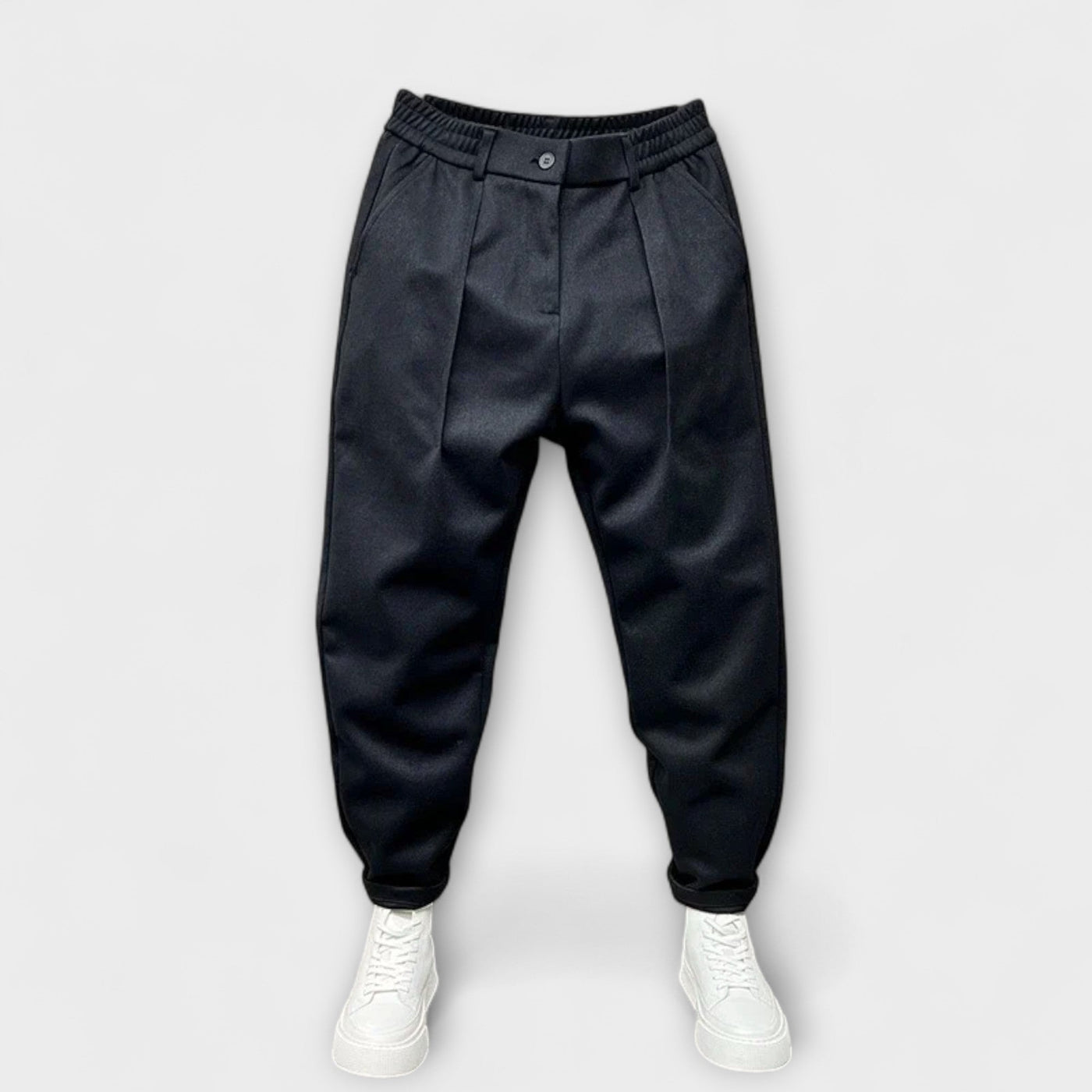 Luca | Sophisticated Mélange Trousers