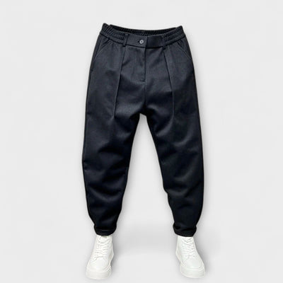 Luca | Sophisticated Mélange Trousers