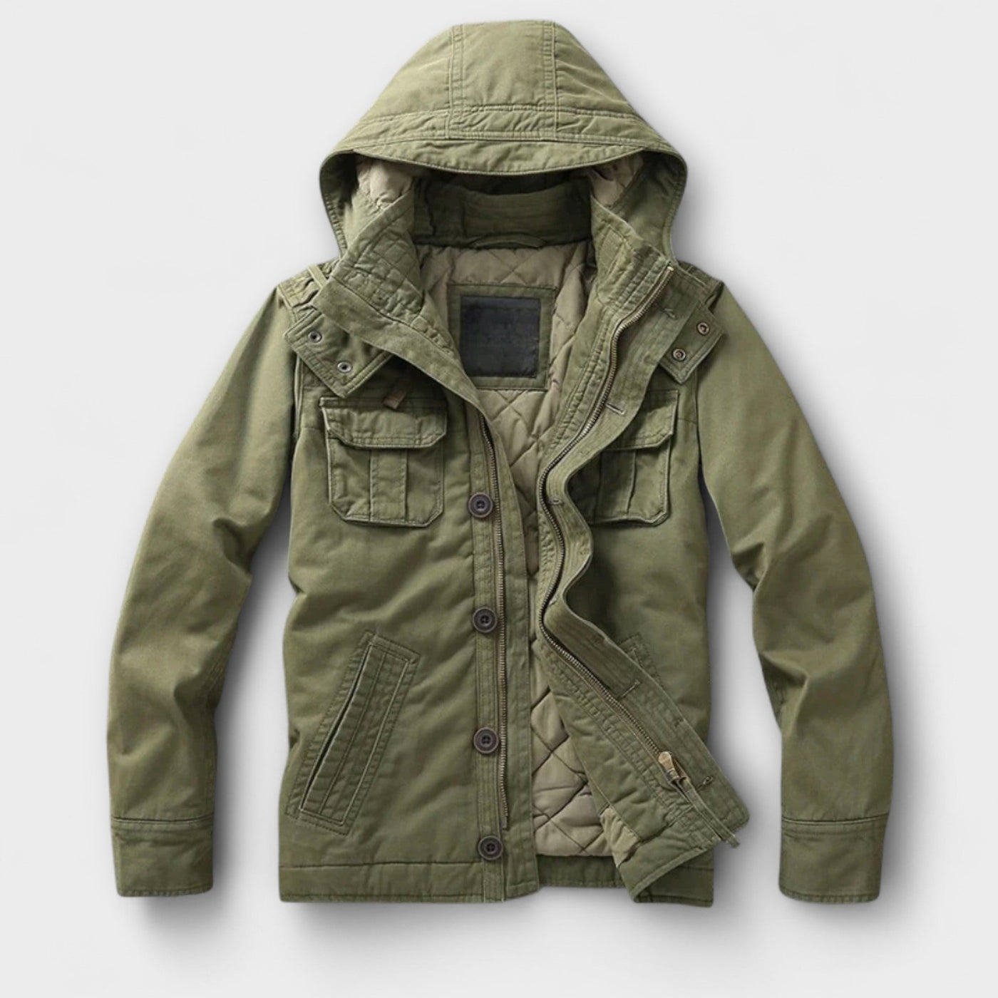 Ryder | Versatile Camo Hooded Jacket