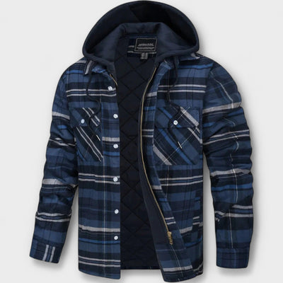Jasper | Cozy Check Hooded Outerwear