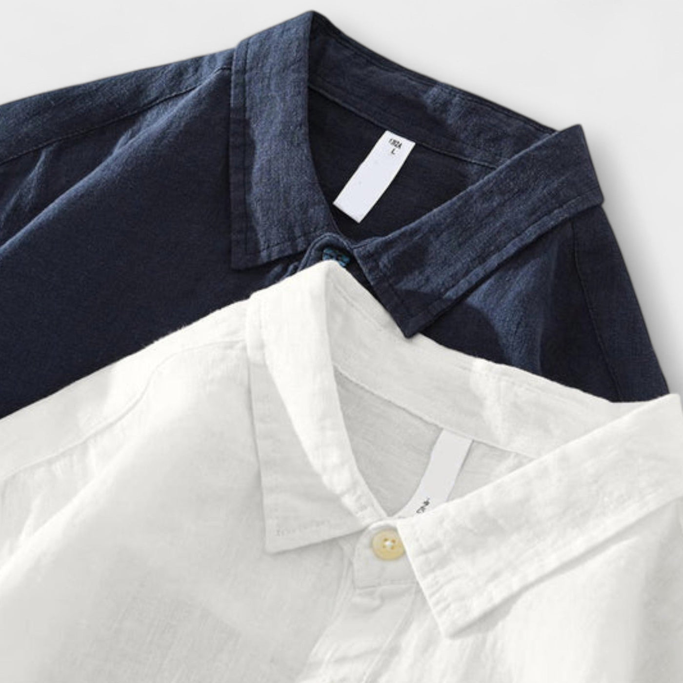 Milo | Effortless Cotton-Linen Popover Shirt
