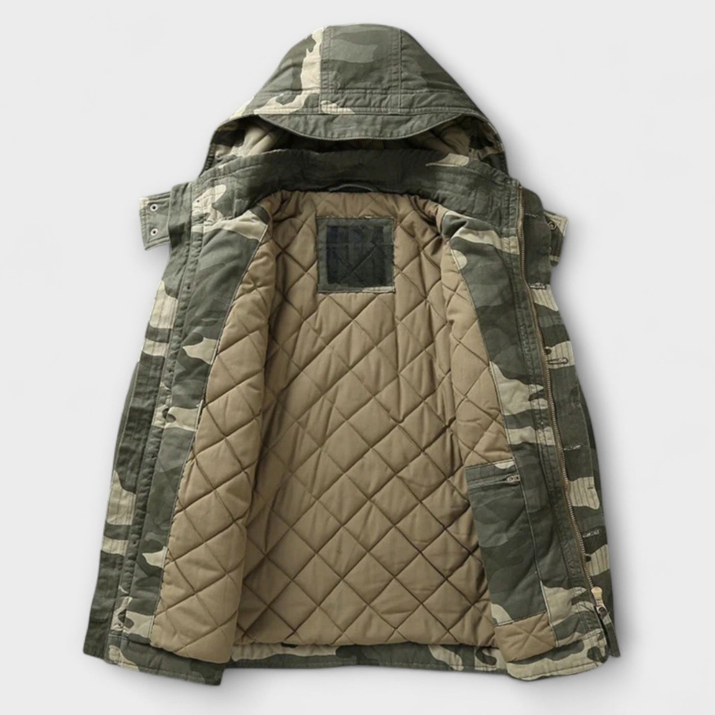 Ryder | Versatile Camo Hooded Jacket