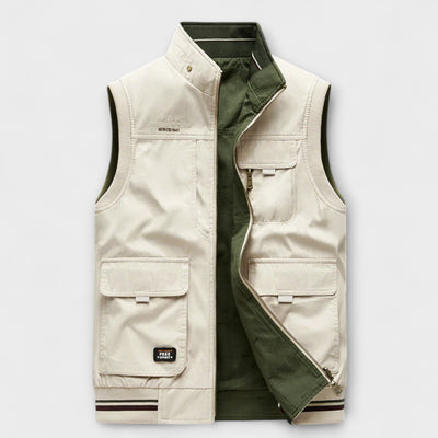 **Sebastian | Elegant Utility Gilet**