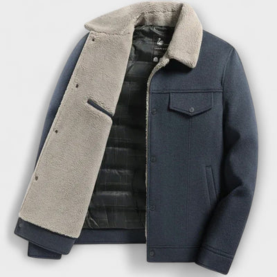 Luca | Luxurious Sherpa Wool Jacket