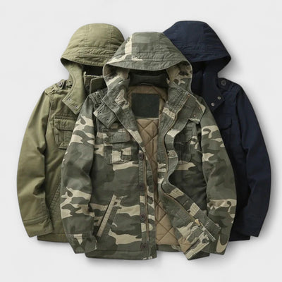 Ryder | Versatile Camo Hooded Jacket