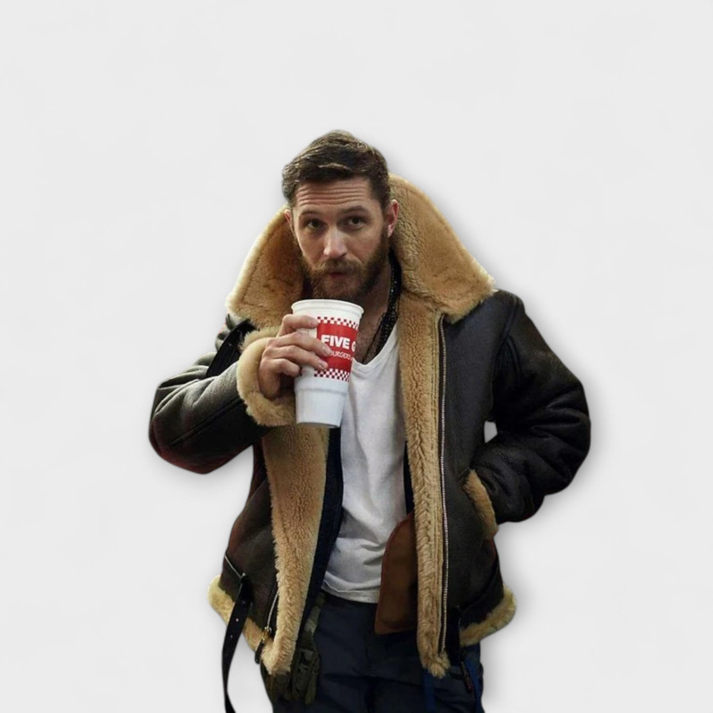 **Luca | Timeless Leather Jacket**