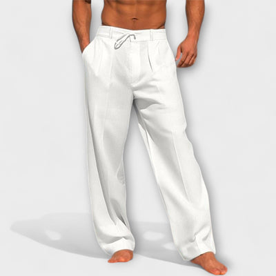 **LUCAS | Versatile Linen Trousers**