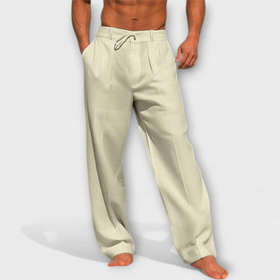 **LUCAS | Versatile Linen Trousers**