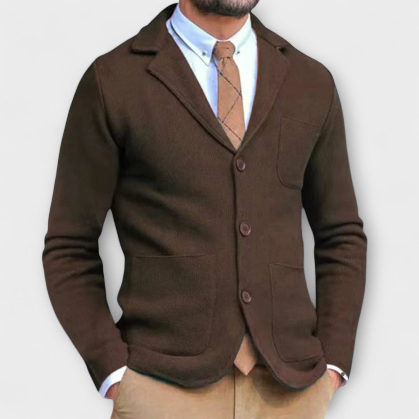 Jasper | Tailored Comfort Knit Jacket