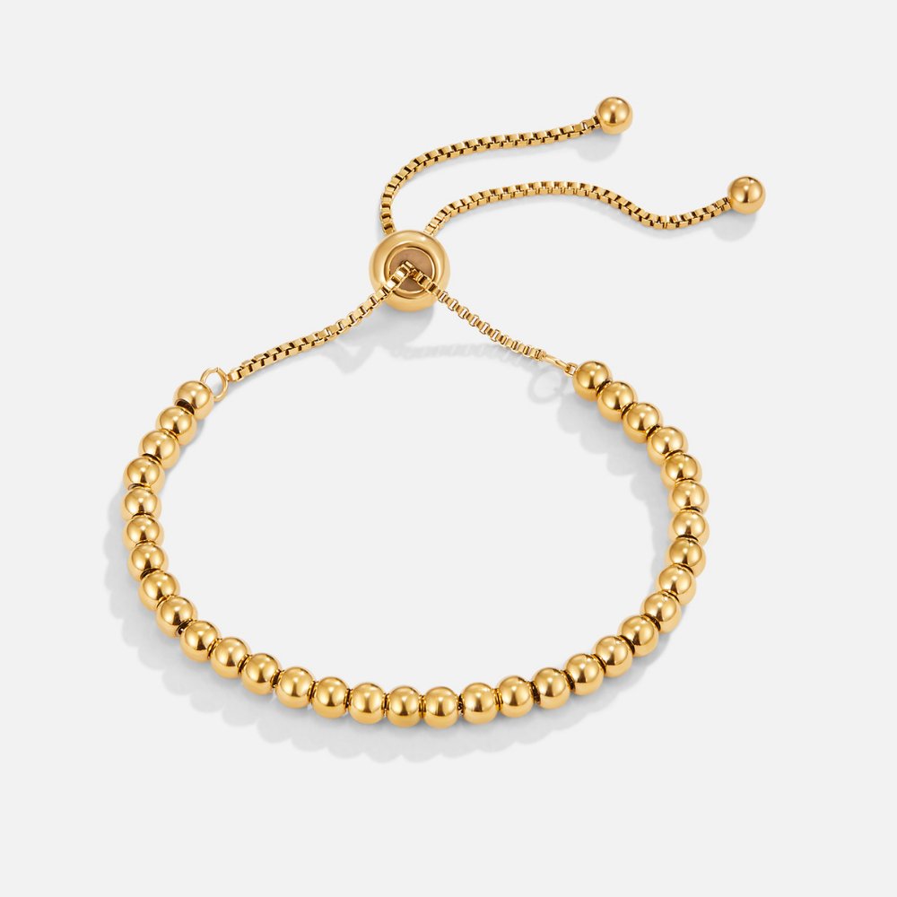Nila Beaded Bracelet in Gold