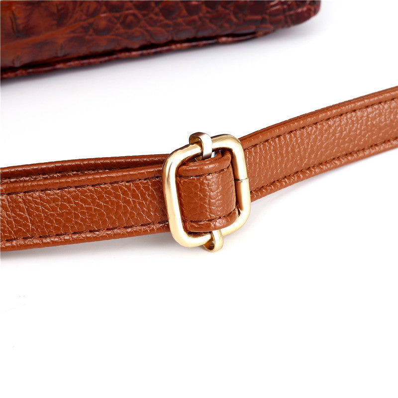 JAYE | STYLISH CROCODILE PATTERN HANDBAG