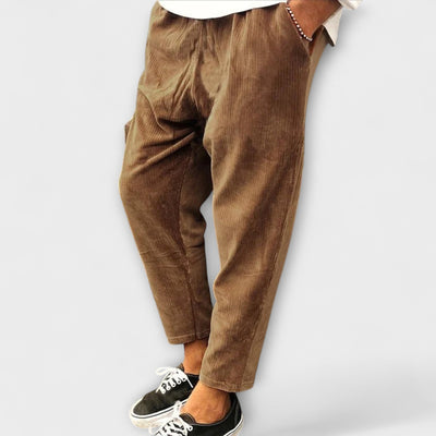 **Julian | Versatile Microfibre Trousers**