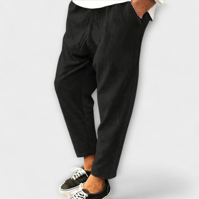 **Julian | Versatile Microfibre Trousers**