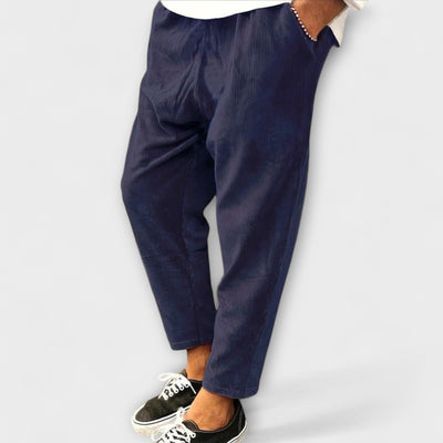 **Julian | Versatile Microfibre Trousers**