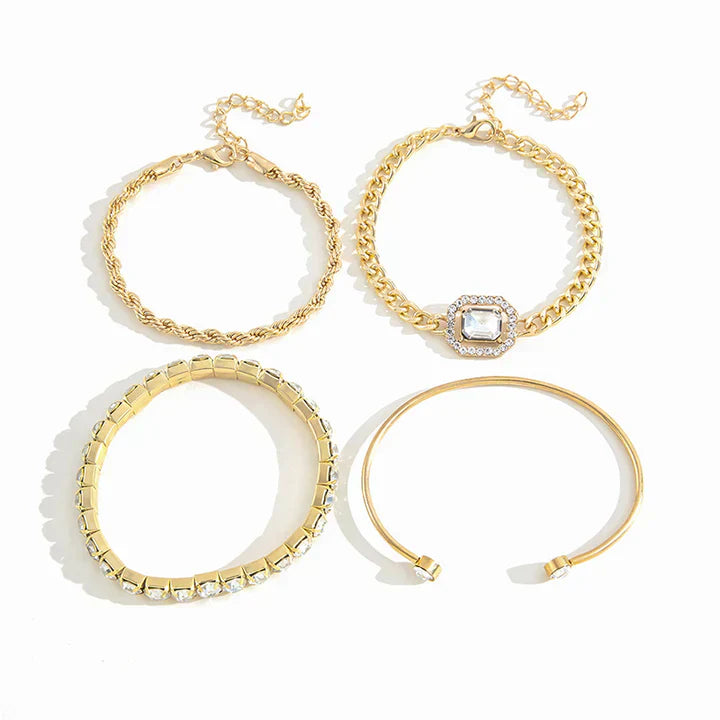 Set bracelet Domitia Calvina | Gold